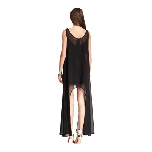 Finders Keepers racerback shirttail black dress - Picture 2 of 14